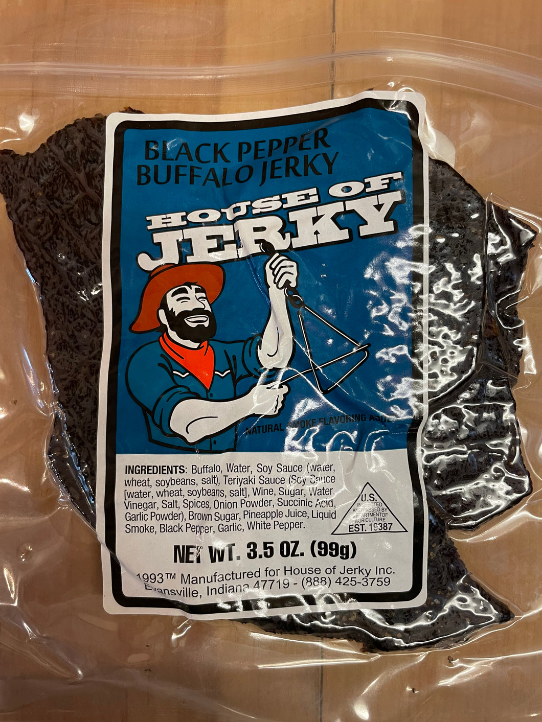 Buffalo Jerky -  Black Pepper