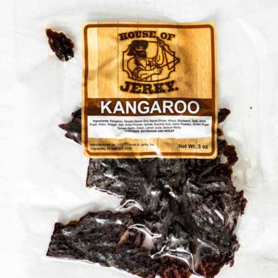 Kangaroo Jerky - Peppered