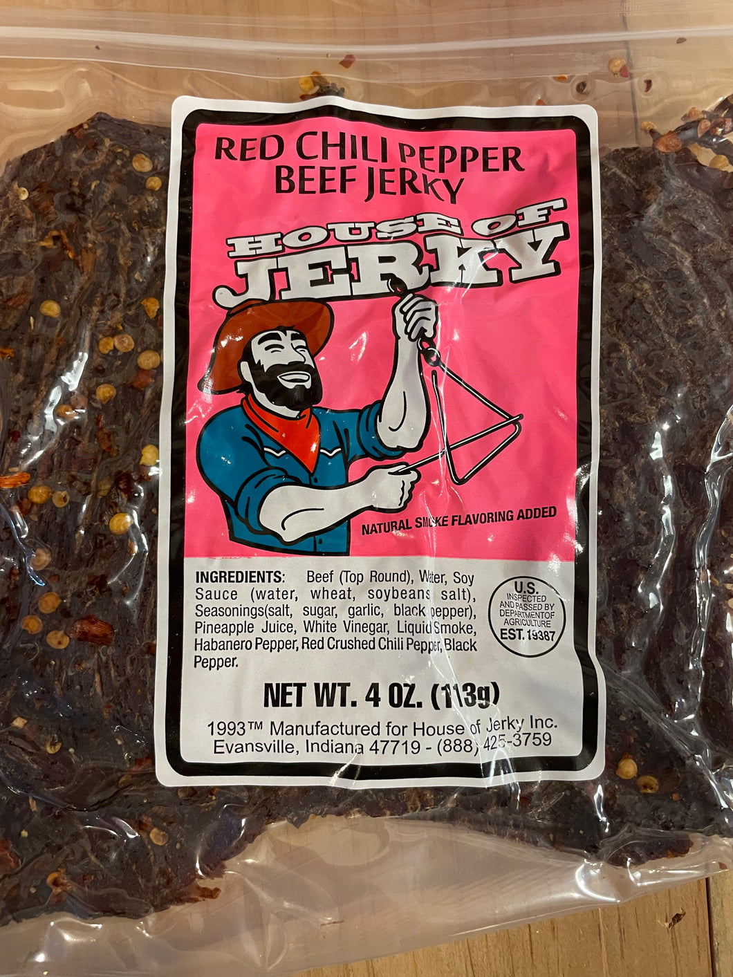 Beef Jerky - Red Chili Pepper