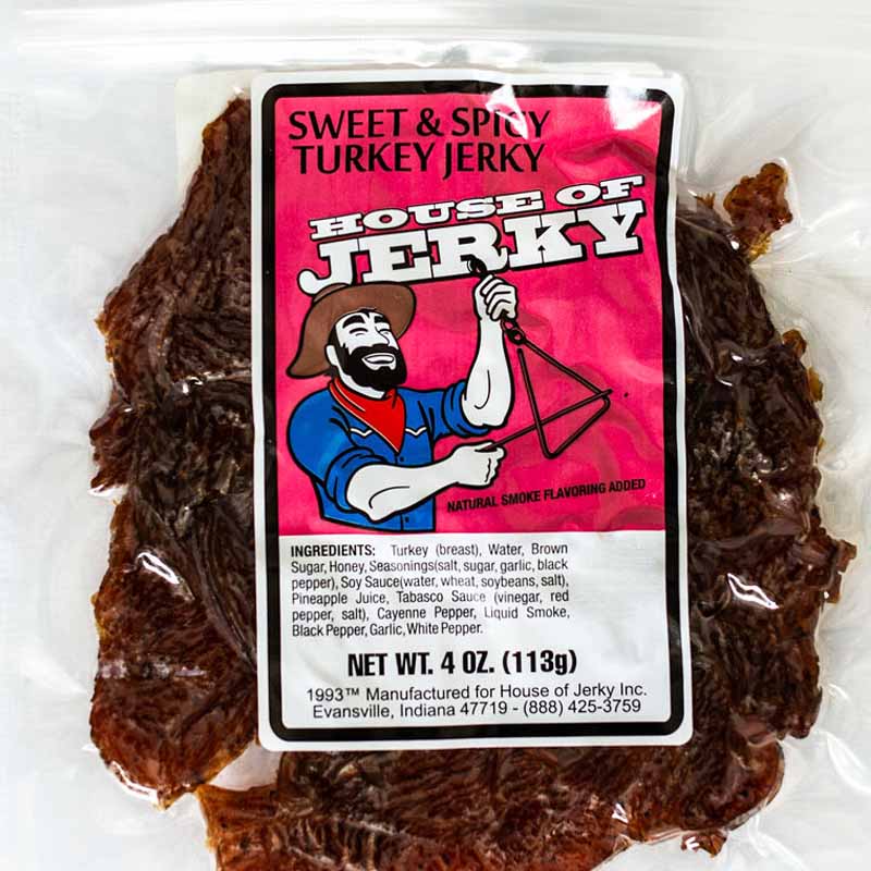 Turkey Jerky - Sweet & Spicy