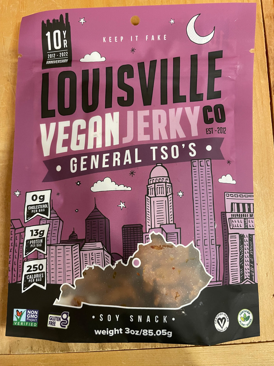 Vegan Jerky - Louisville General TSO's
