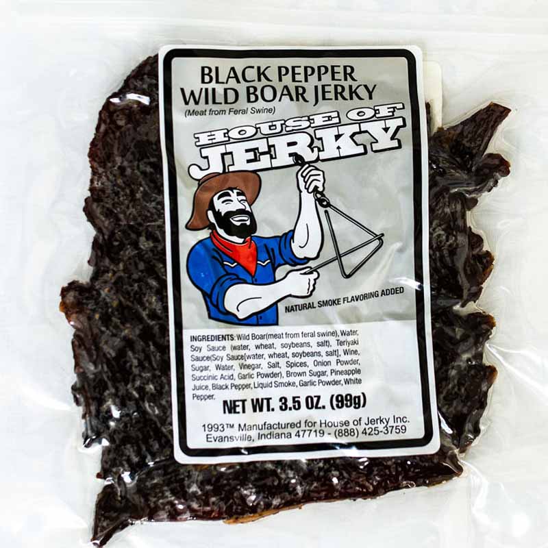Wild Boar Black Pepper Jerky