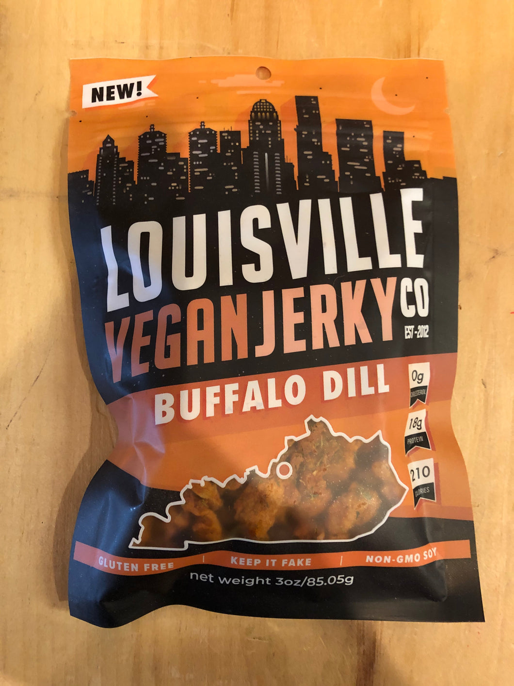 Vegan Jerky - Louisville Buffalo Dill