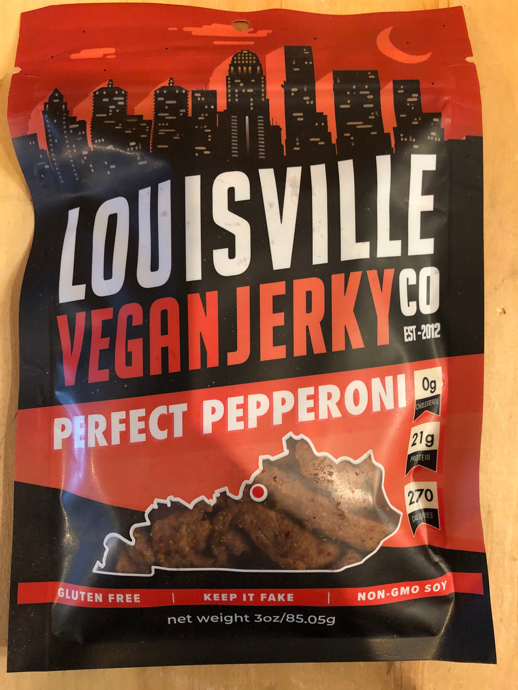 Vegan Jerky - Louisville Perfect Pepperoni