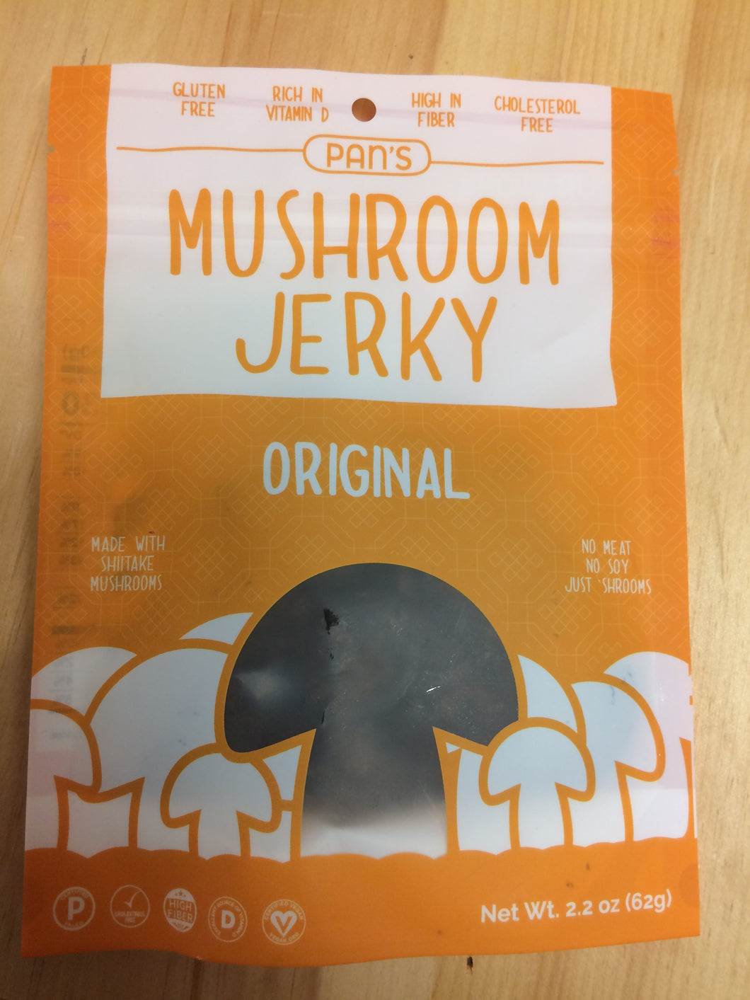 Vegan Jerky - Pan's Original Mushroom